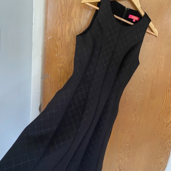 Stretch Catherine / Catherine Malandrino A-Line Black Dress - Sleeveless - Picture 6 of 6